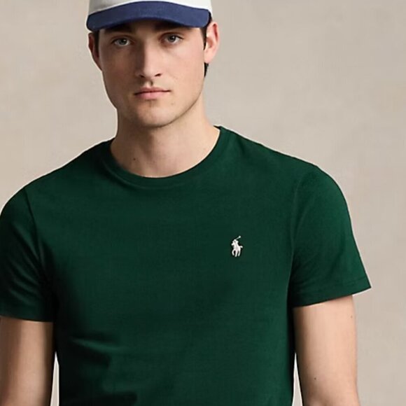 Polo Ralph Lauren Set Jersey Crewneck T-Shirt - All Fits Size: 2XLT - Picture 2 of 6